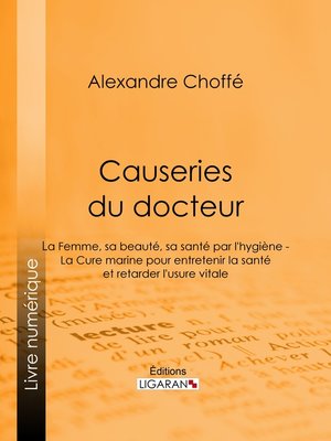 cover image of Causeries du docteur